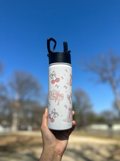 Coquette water bottle