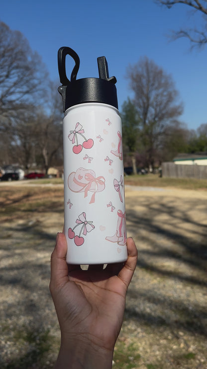 Coquette water bottle