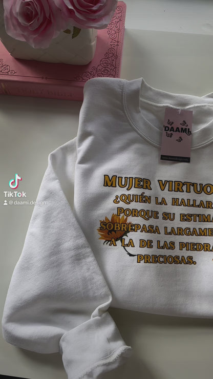 Sweatshirt mujer virtuosa